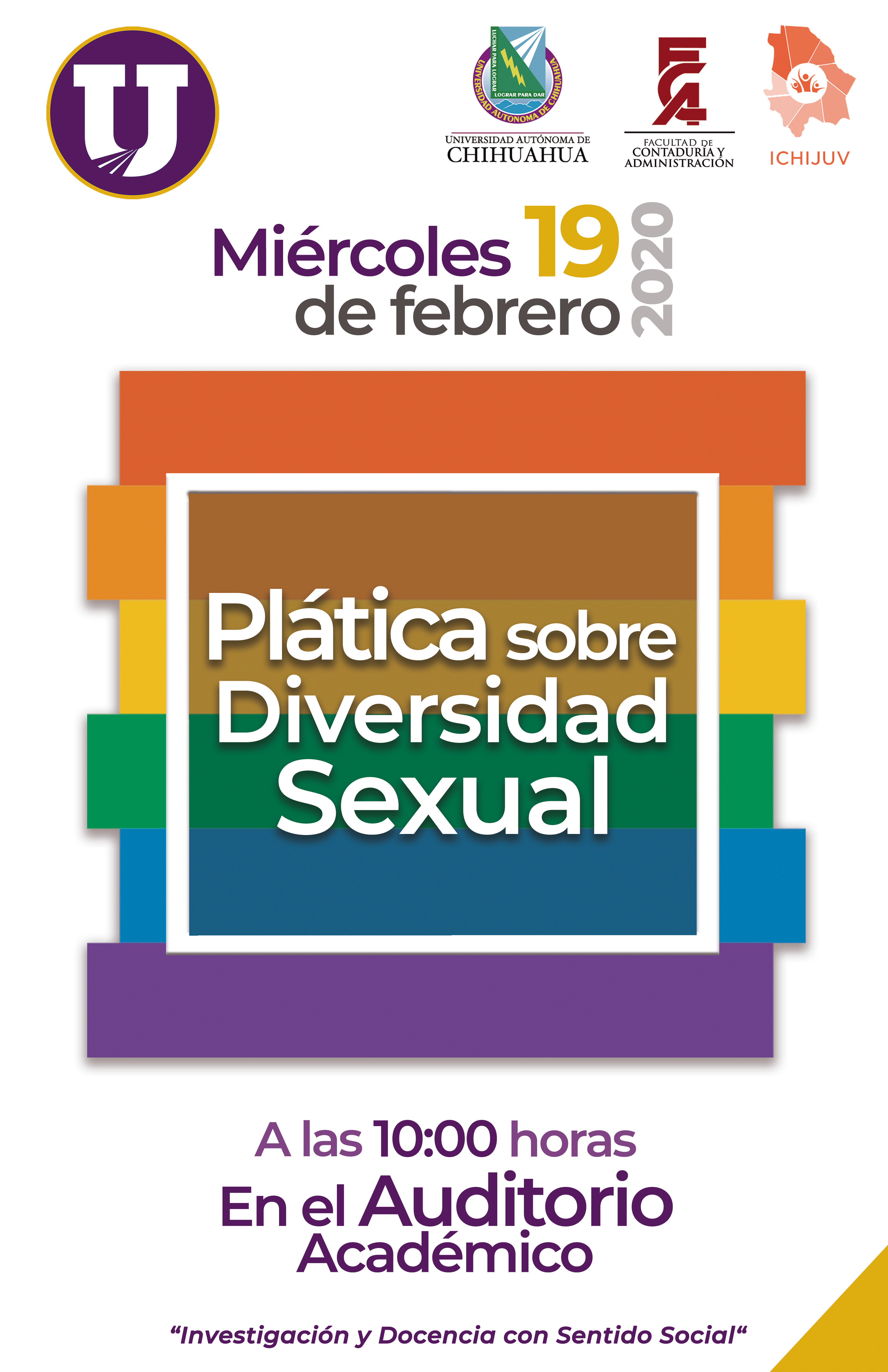 Plática Sobre Diversidad Sexual Facultad De Contaduría Y Administración